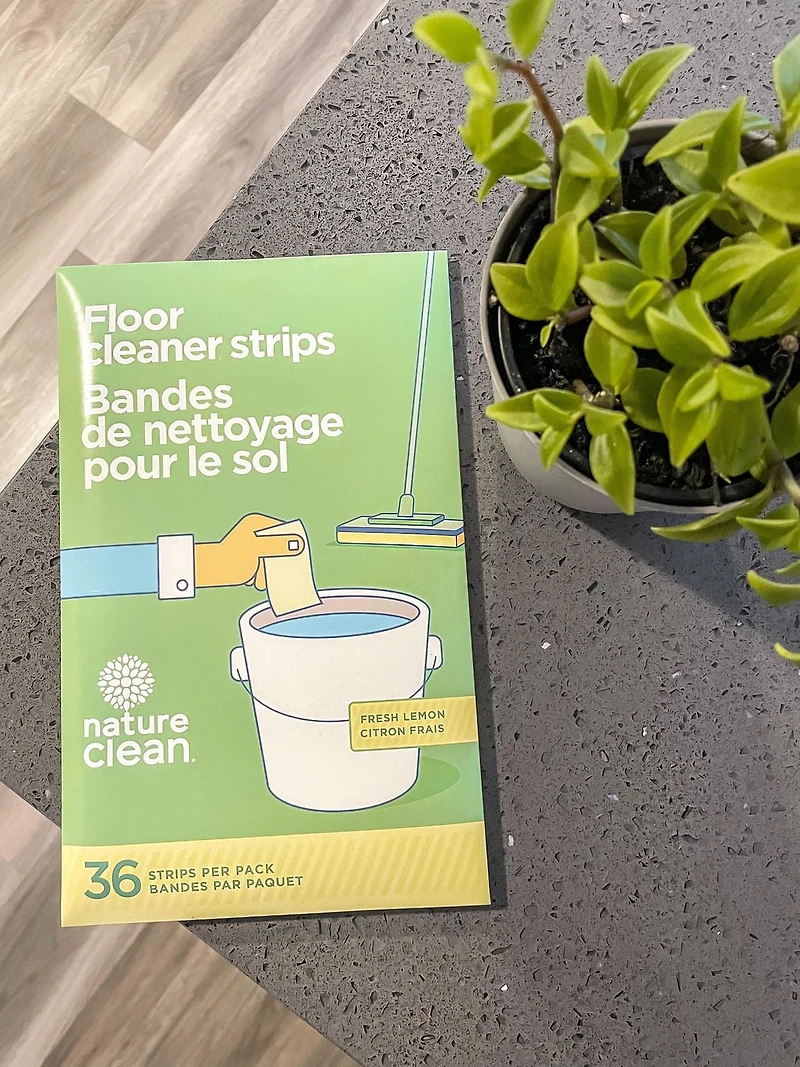 Nature Clean Bandes de nettoyage pour le sol Citron Frais