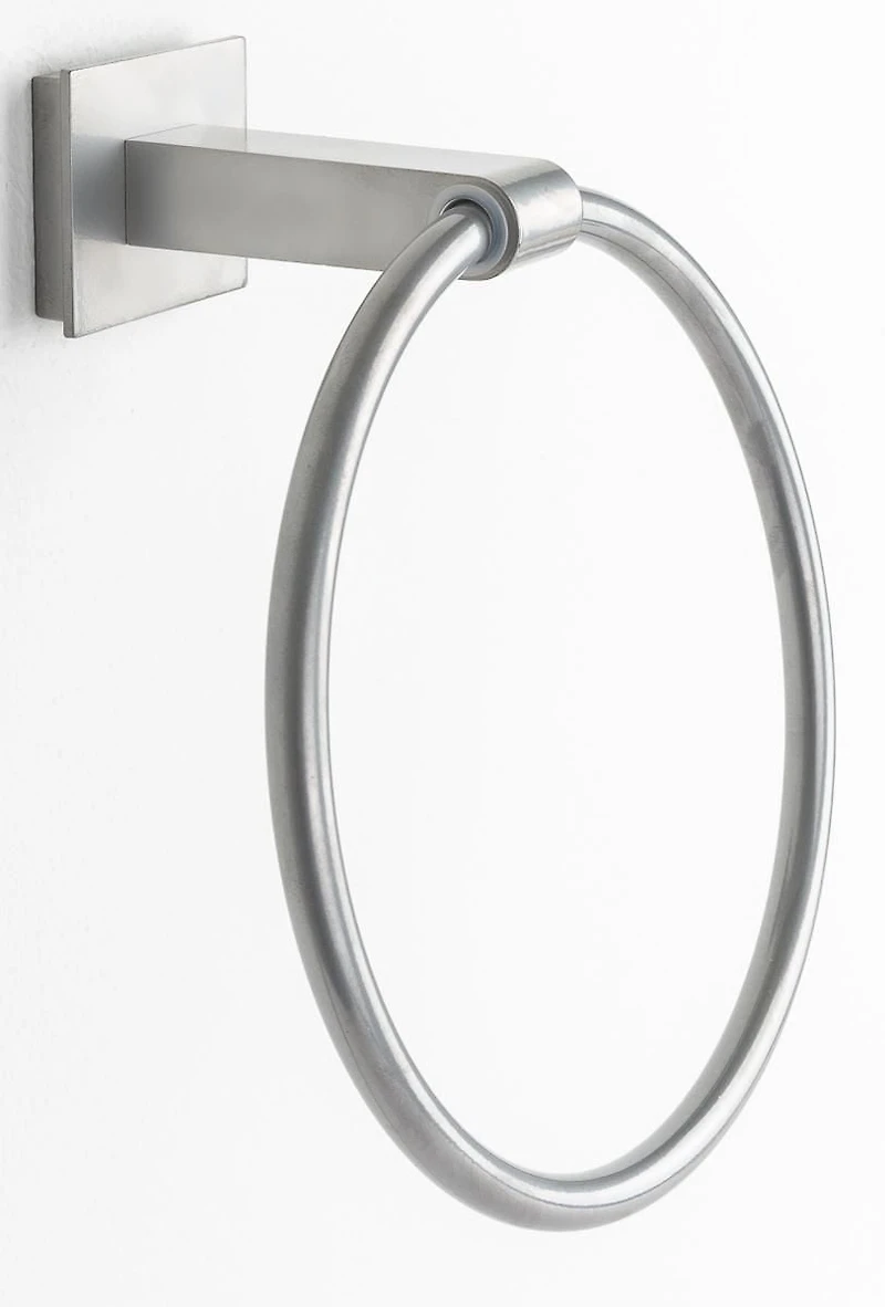 era Sidney Mounting Towel Ring Arctic Silver