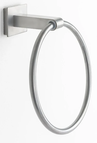 era Sidney Mounting Towel Ring Arctic Silver