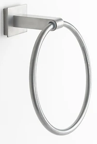era Sidney Mounting Towel Ring Arctic Silver