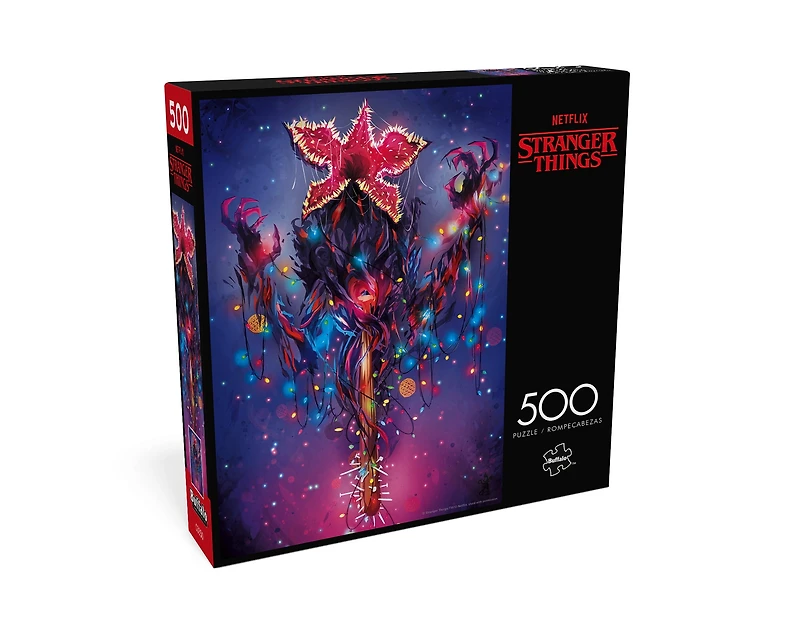 Buffalo Games Demogorgon Lights Puzzle de 500 pièces imbriqué pour adultes de 14 à 99 ans