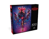 Buffalo Games Demogorgon Lights Puzzle de 500 pièces imbriqué pour adultes de 14 à 99 ans