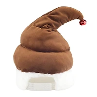 Holiday Time Singing Animated Plush Christmas Poo Hat