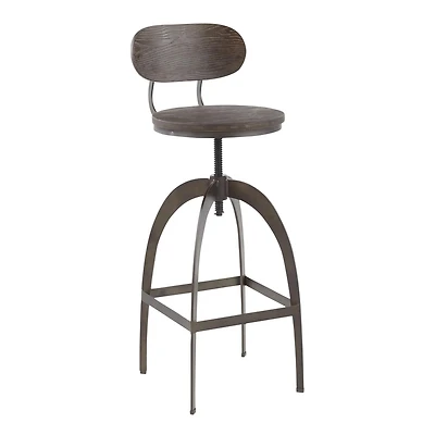 Dakota Industrial Barstool by LumiSource