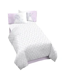 Frozen 'Winter Frost Adventures' Kids 4-Piece Full Sheet Set, 100% Polyester, Full (Double)