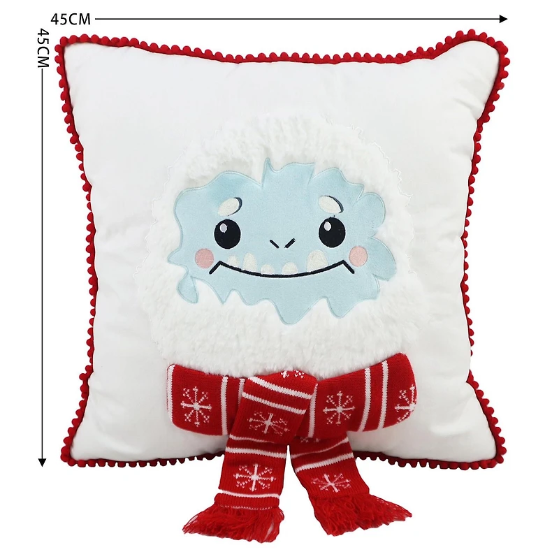 Holiday Time Décor Cushion 18x18 inch House Tree Cushion