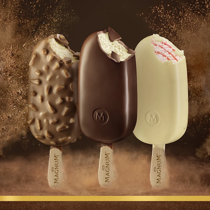 Magnum Strawberries & Cream Ice Cream Bar, 3 x 100 mL
