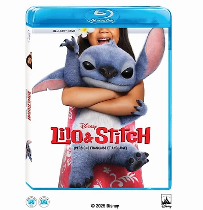 Lilo & Stitch (2025) - Bilingual - BD/DVD Combo | Action, Comedy, Family | Maia Kealoha, Zach Galifianakis, Tia Carrere | Disney, Lilo & Stitch (2025) - BD+DVD