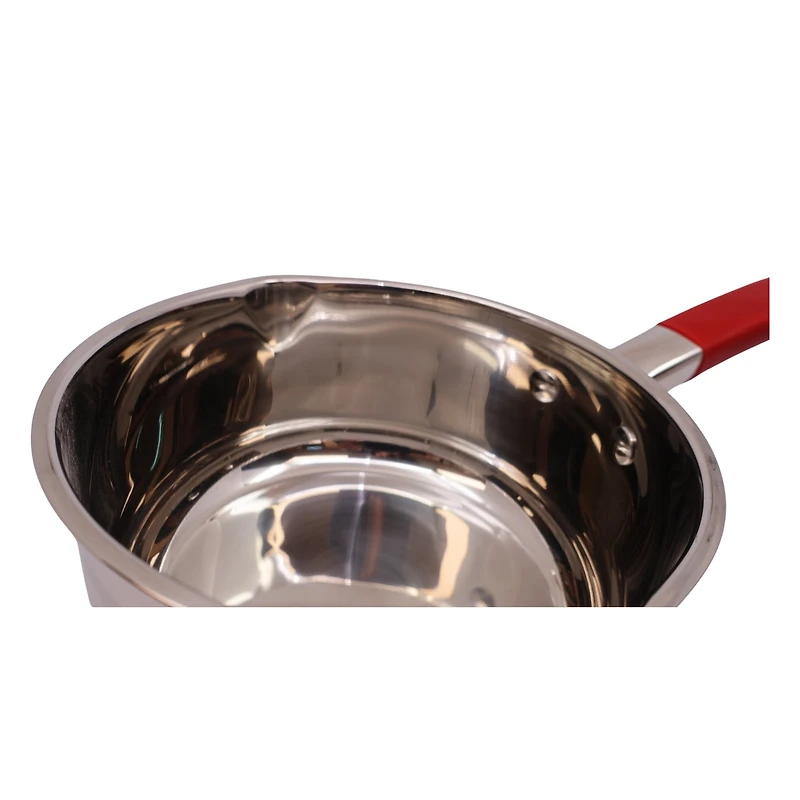 Verka Stainless Steel Milk Pan without lid 18cm, Milk Pan without lid 18cm