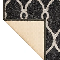 Paillasson gris Sharaya de 4 x 6 pi