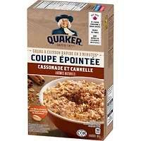 Quaker Quick Cook Steel Cut Oatmeal - Brown Sugar Cinnamon