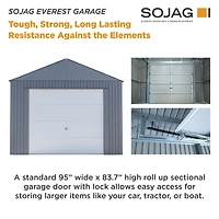 Sojag, garage Everest 12 pi x 20 pi