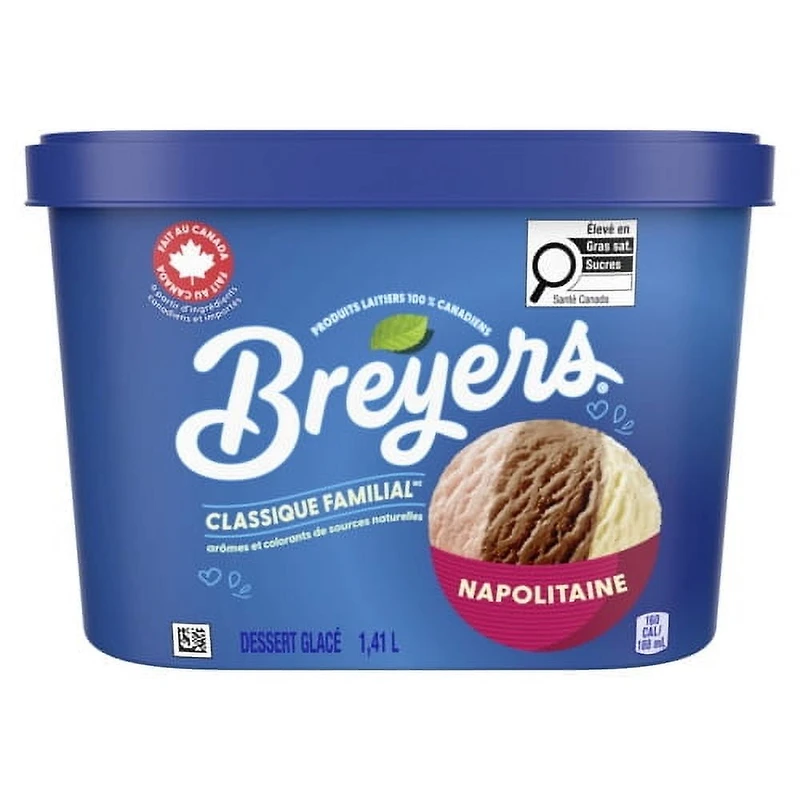 Dessert Glacé Breyers Napolitaine 1.41 L