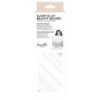 Taie d'oreiller en satin Danielle Creations - Blanc