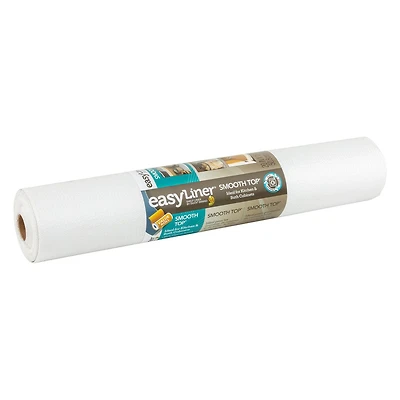 Revêtement pour étagères Smooth Top EasyLiner, Blanc, 50,8 cm x 5 m (20 po x 18 pi) Blanc