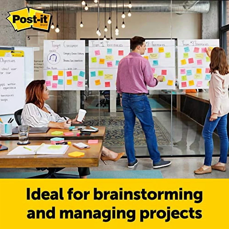 Post-it Bloc chevalet super collant, 25 po x 30 po