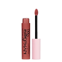 NYX PROFESSIONAL MAKEUP, Rouge à lèvres liquide Lip Lingerie XXL, Fini Mat, Formule végane - TURN ON (Pêche chaîr) Rouge à lèvres liquide
