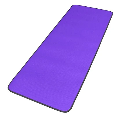 PurAthletics Exercise & Pilates 3/8" Mat with Trim