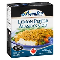 Lemon Pepper Oven Ready Alaskan Cod