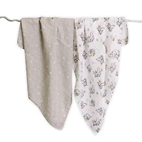 Disney 2-Pack Cotton Muslin Swaddles