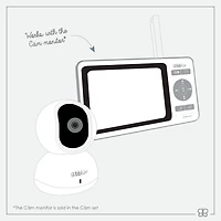 bblüv - Caméra supplémentaire pour le moniteur bébé bblüv Cäm