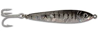 Danielson DAN-JF15-BTS-X Jigfish Lure, 3" 1 1/2 oz, Sz 4 Treble Hook, Black/Green/Silver