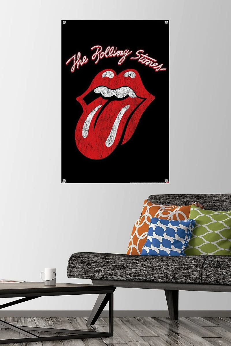 Rolling Stones - Classic Logo Wall Poster