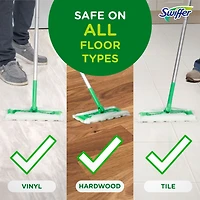 Swiffer Sweeper Heavy Duty Dry Multi-Surface Cloth Refills for Floor Sweeping and Cleaning, Unstopables Fresh Scent, 20CT