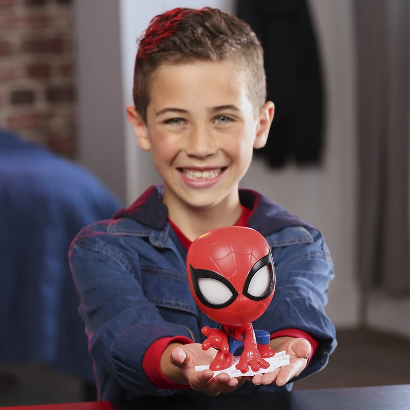 Marvel Sense-A-Tional Spider-Man, figurine électronique - Version anglaise SM FIGURINE ÉLECTRONIQUE ANGLAISE