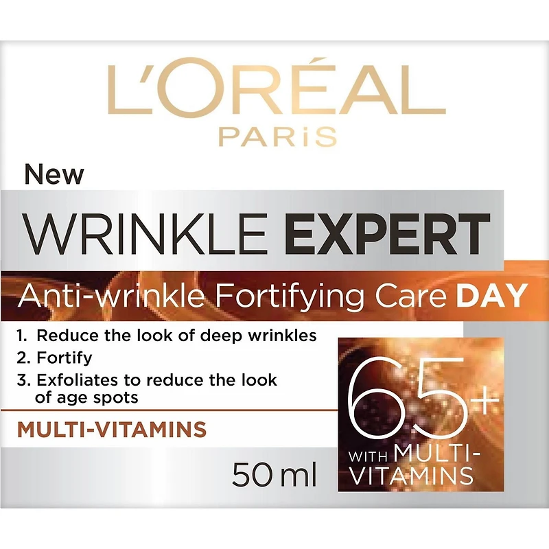 L'Oréal Paris Wrinkle Expert 65+ Day Moisturizer For Face, 50 mL
