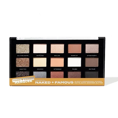 Hard Candy, Palette d'ombre de marquise, 15 nuances multidimensionnelles, nues et célèbres, .28 oz 20.4g
