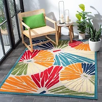 Safavieh Cabana Regis Floral Outdoor Area Rug