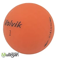Mulligan - 48 Volvik Vivid 5A Recycled Used Golf Balls, Orange