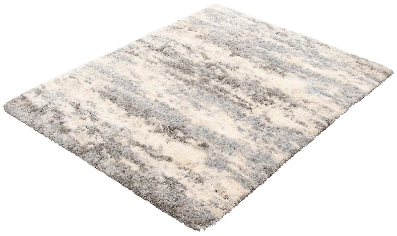 ECARPET Abstract Frieze Area Rug, Fluffy Carpet for Bedroom, Ultra Soft & Plush Larissa Collection