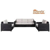 Deer Ridge 3-Piece Conversation Set