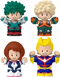 Little People Collector My Hero Academia Anime Series Special Edition Set, 4 Figures