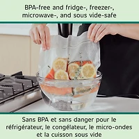 FoodSaver Gallon Vacuum Seal Bags for Airtight Food Storage and Sous Vide