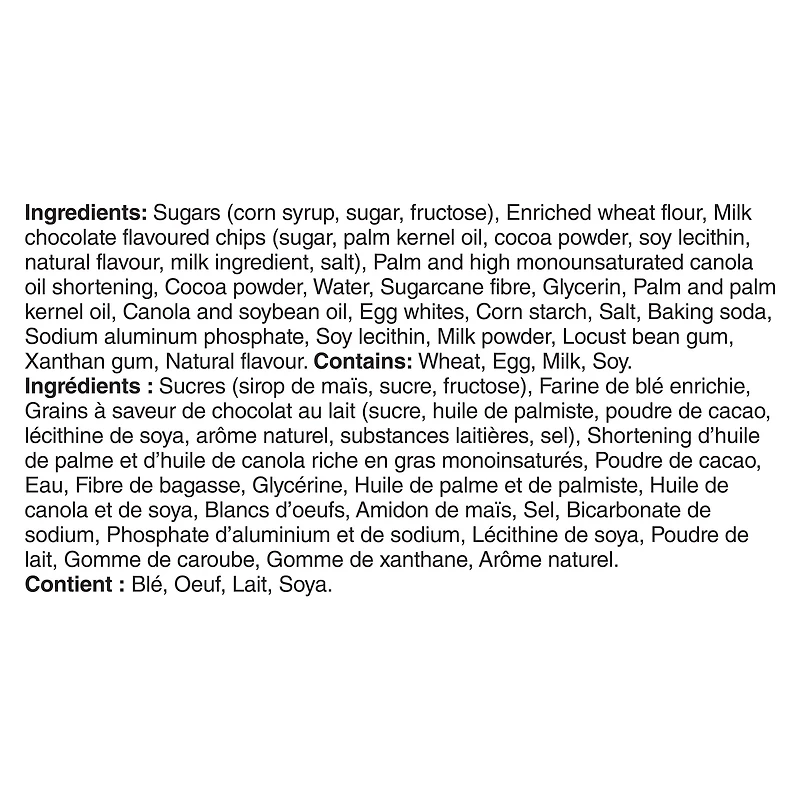 PillsburyMC Brownies Fondant au Chocolat Barres 6 barres, 150 g