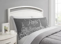 Taie d'oreiller de corps à imprimé Mainstays