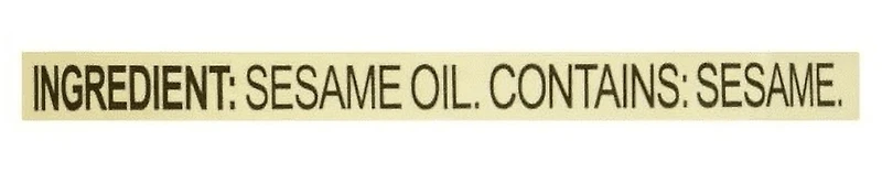 LEE KUM KEE - PURE SESAME OIL, 445mL