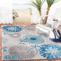 Safavieh Cabana Garnet Floral Outdoor Area Rug