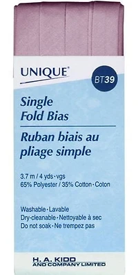 Biais au pliage simple Unique 13 mm x 3,7 m