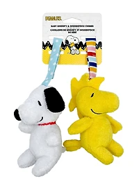 Kids Preferred Peanuts Snoopy and Woodstock On-The-Go Chime set, 4.5 inches