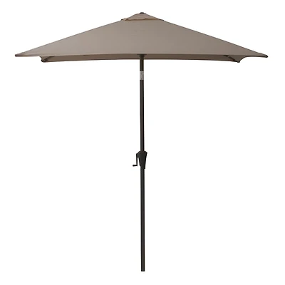 Parasol d'extérieur inclinable en tissu durable de 2 m x 2 m avec cadre en acier CorLiving