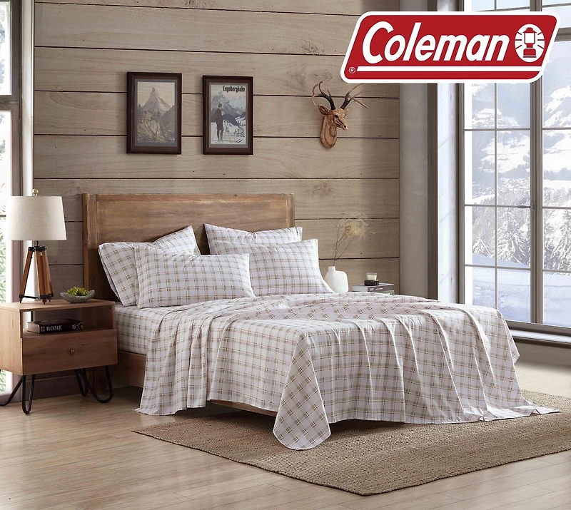 Ensemble de draps en microfibre imprimé Coleman