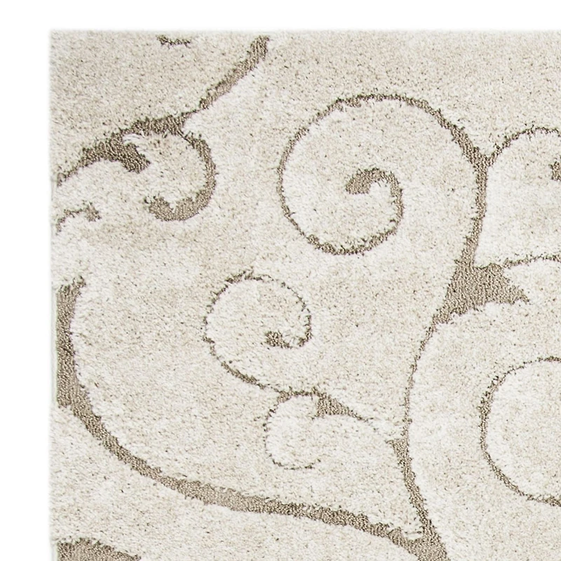 SAFAVIEH Florida Douglas Floral Vines Shag Area Rug