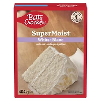 Betty Crocker Super Moist White Cake Mix, 404 g