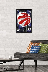 NBA Toronto Raptors - Maximalist Logo 23 Wall Poster, 22.375" x 34"