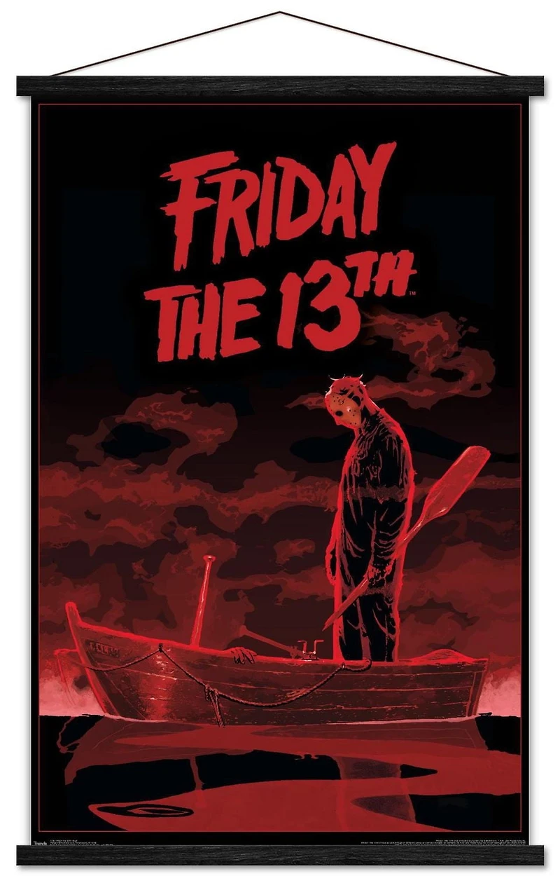 Friday The 13th - Boat Wall Poster, 22.375" x 34"