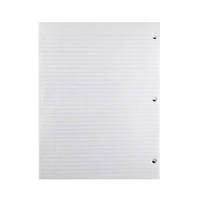 Hilroy College Ruled Refill Paper, White, 100 Sheets/Pack
